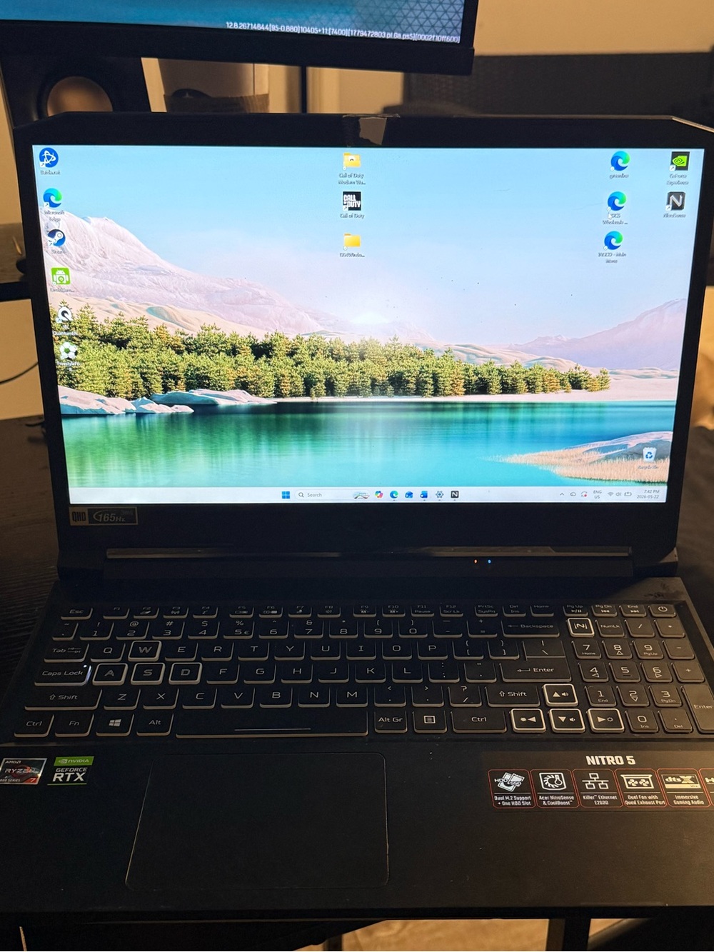 Acer Nitro 5 Gaming Laptop - AN515-45  NVIDIA® GeForce RTX™ 3070